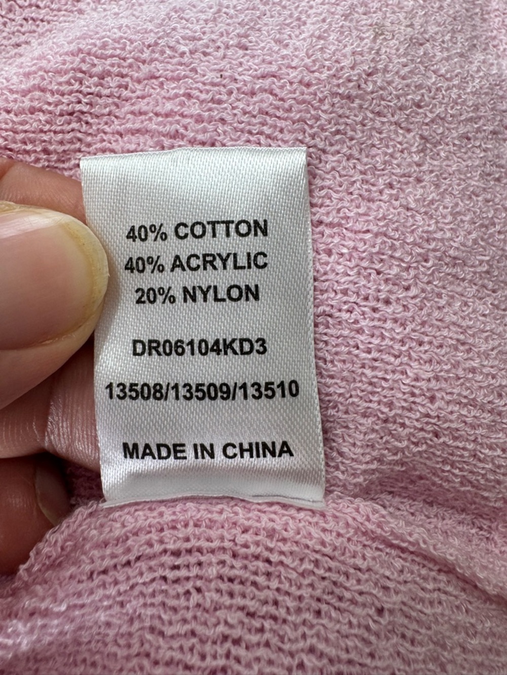 Pink Ruffle V-Neck Knit Mini Dress - Picture 13 of 13